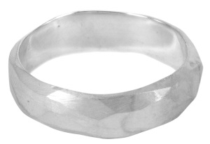 VAD002, dat van, pirate wedding ring in sterling silver